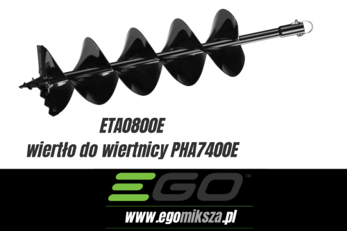EGO ETA0800E wiertło do gleby do wiertnicy PHA7400E