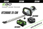 Nożyce EGO POWER+ HT2001E 51cm - ZESTAW