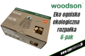Eko ognisko Woodson ekologiczna rozpałka 6-pak