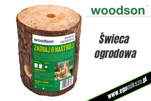 Świeca ogrodowa WOODSON