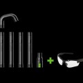 Zestaw do czyszczenia rynien EGO POWER+ AGC1001 do dmuchaw EGO Power+ z okularami ochronnymi GS001E